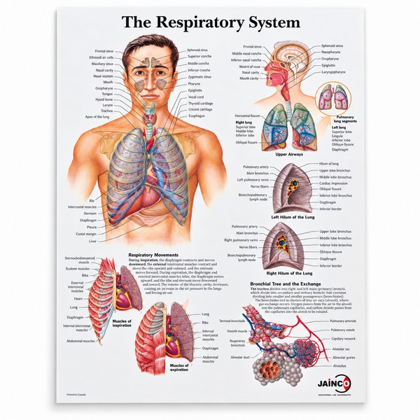 The Respiratory System Chart